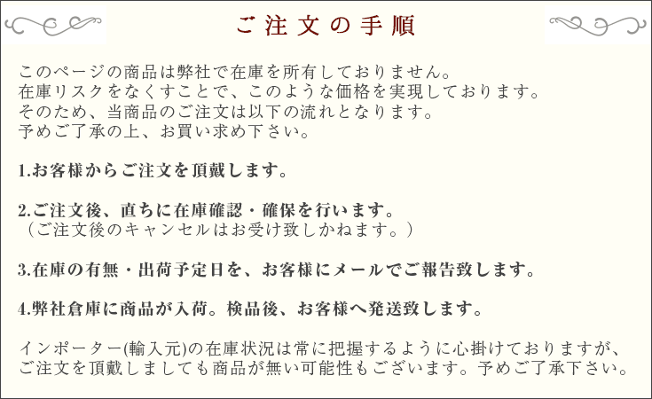 ご注文の手順
