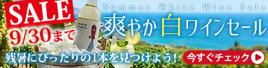 夏の白ワインSALE