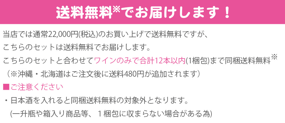 送料無料　ワイン　セット