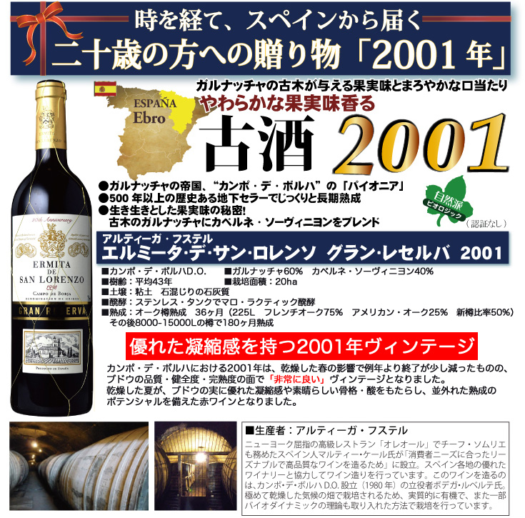 アルティーガ・フステル2001 アルティーガ・フステル2001