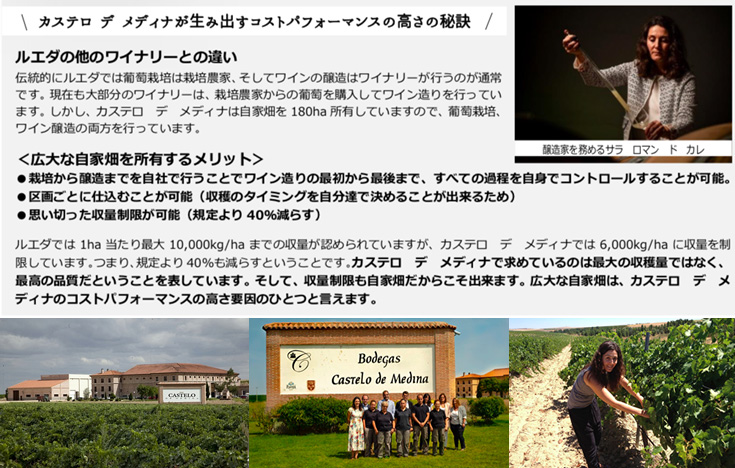 カステロ・デ・メディナ アフルタード(赤) ワイン