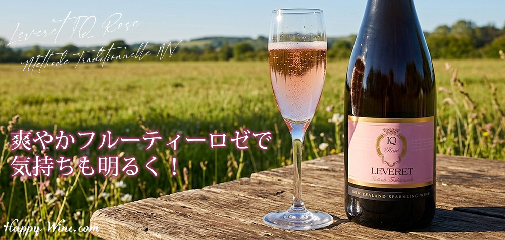 ◎レヴレット IQ ロゼ メトード・トラディショナル(ロゼ.泡) 750ml