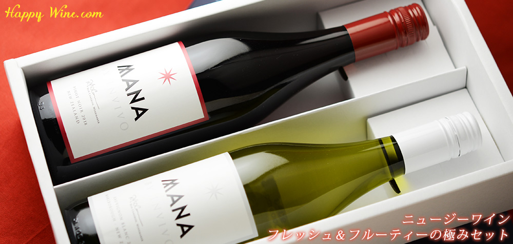 ◎【送料込み・化粧箱入り】ニュージーワイン フレッシュ&フルーティーの極みセット【2】 750ml×2本