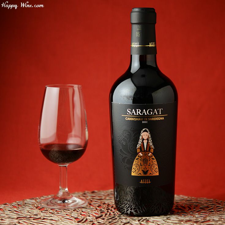 アッツェイ　サーラガト　カンノナウ・ディ・サルデーニャ(赤)