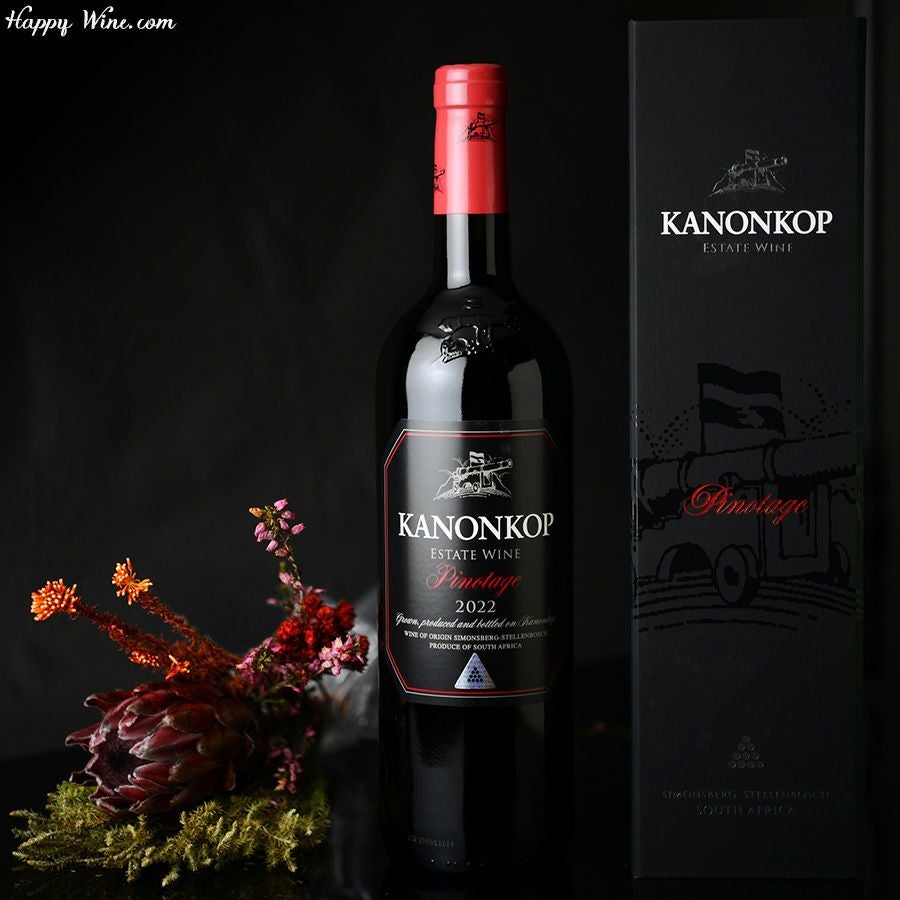 ワインCanonラベル ◎カノンコップ ブラックラベル ピノタージュ(赤) 750ml | ハッピーワイン