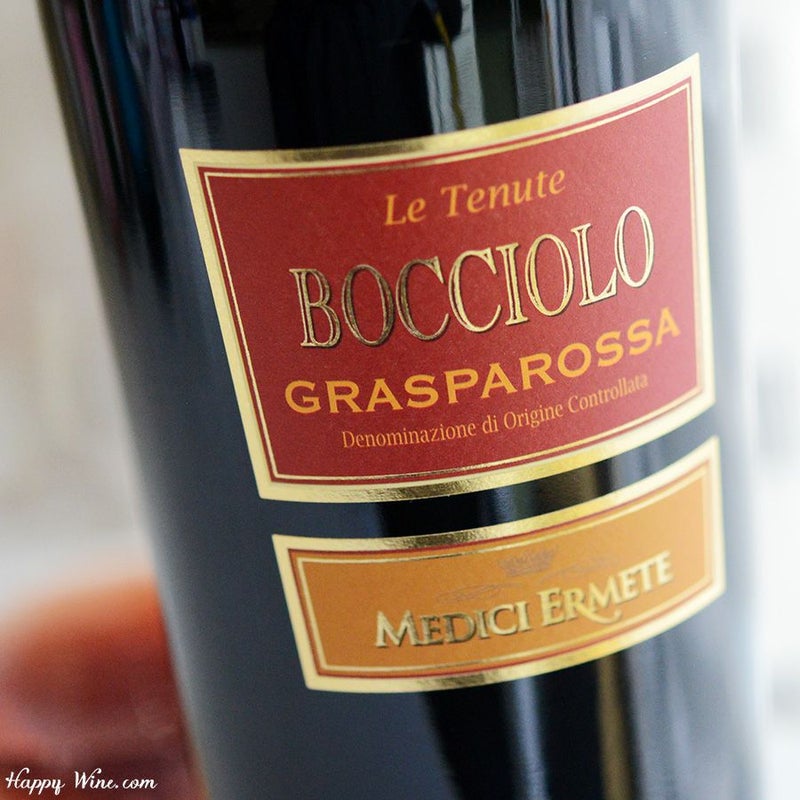 メディチ・エルミーテ　ボッチオーロ　ランブルスコ　グラスパロッサ　ヴィノ・フリッツァンテ　ドルチェ(赤.泡)