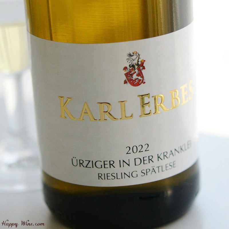 カール・エルベス　ユルツィガー・イン・デア・クライン　リースリング　シュペトレーゼ(白)