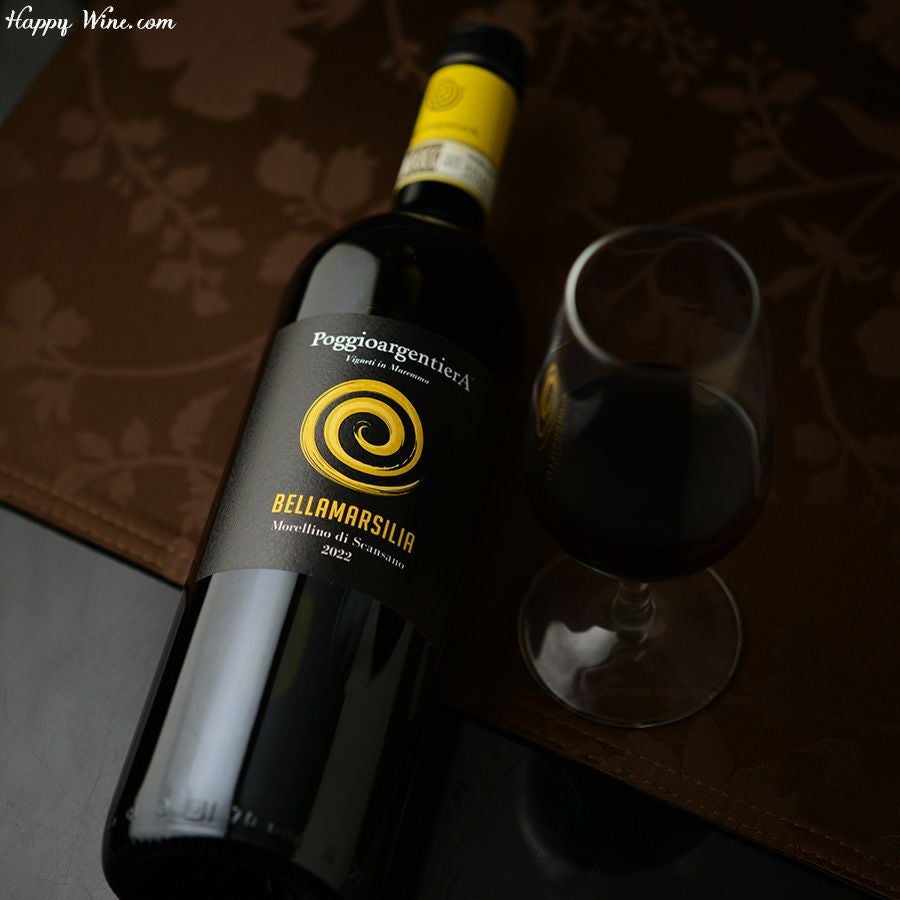 ポッジョ・アルジェンティエラ　ベッラマルシリア　モレッリーノ・ディ・スカンサーノ(赤)