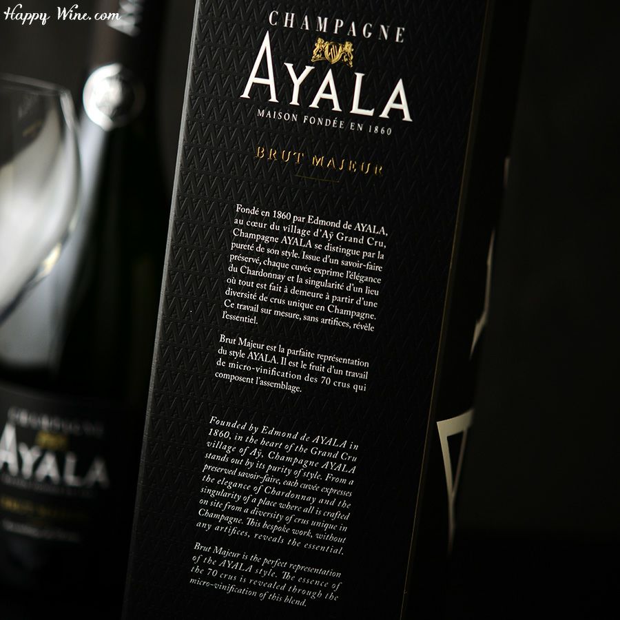 シャンパーニュ・アヤラ　ブリュット・マジュール(白,泡）