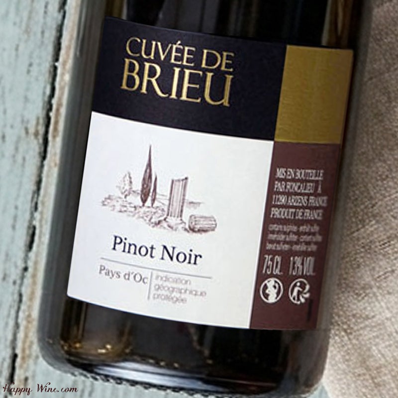 フォンカリュ　ペイ・ドック　ピノ・ノワール　キュヴェ・ド・ブリュ(赤)